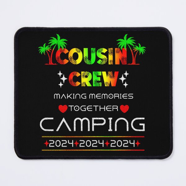 Item preview, Cousin Camping 2024 Crew Tie Dye Family Summer Vacation designed and sold by Creat-Des.