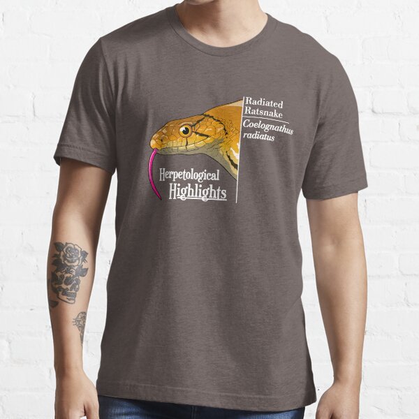 Radiated ratsnake - Coelognathus radiatus | Alternative white Essential T-Shirt