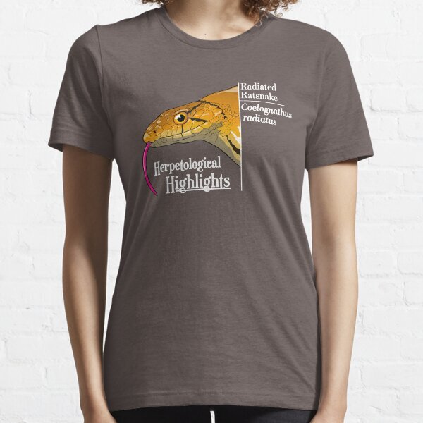 Radiated ratsnake - Coelognathus radiatus | Alternative white Essential T-Shirt