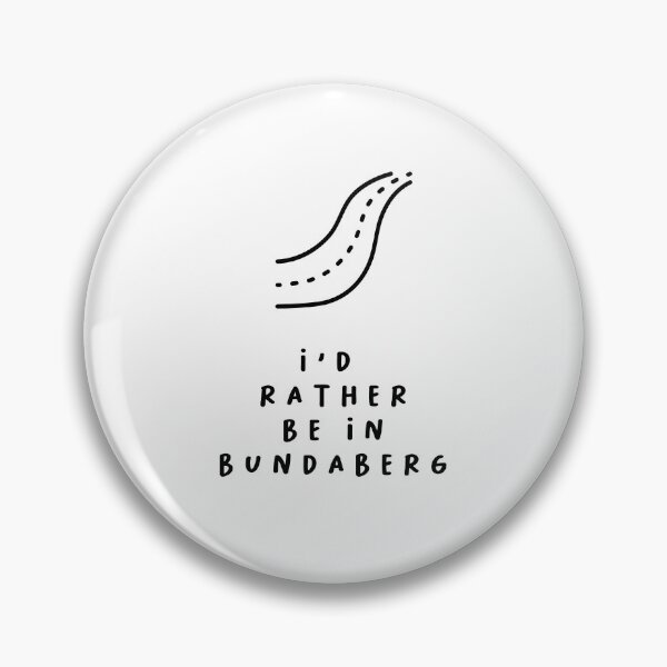 Item preview, I'd Rather be in Bundaberg | Typography Design | Minimalist Aesthetic designed and sold by RM-Journey.