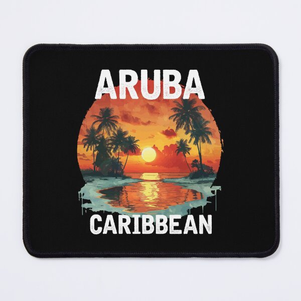 Item preview, Aruba - Caribbean (with White Lettering) designed and sold by VelvetRoom.
