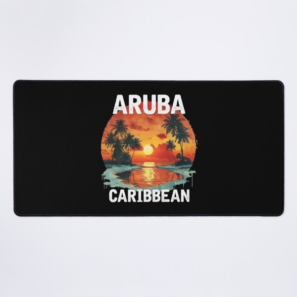 Item preview, Aruba - Caribbean (with White Lettering) designed and sold by VelvetRoom.