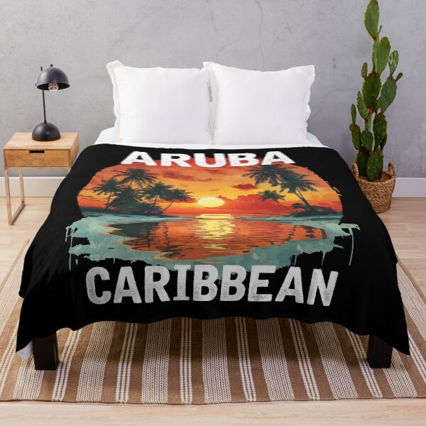 Item preview, Aruba - Caribbean (with White Lettering) designed and sold by VelvetRoom.