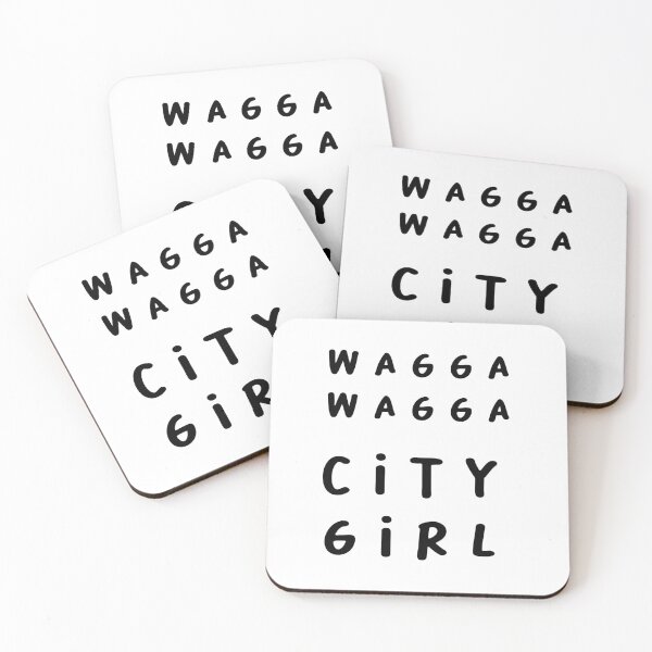 Item preview, Wagga Wagga CITY GIRL | Typography Design | Minimalist Aesthetic designed and sold by RM-Journey.