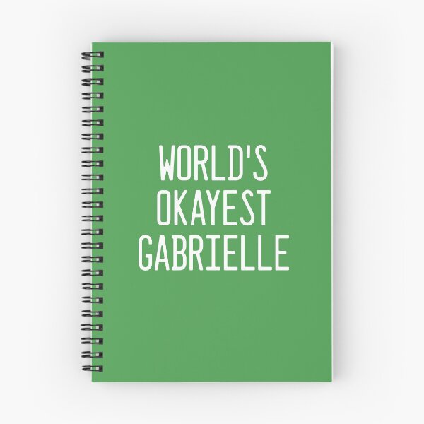 Item preview, World's Okayest Gabrielle designed and sold by TimespunThreads.