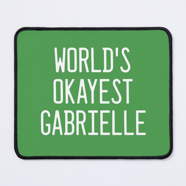 Item preview, World's Okayest Gabrielle designed and sold by TimespunThreads.