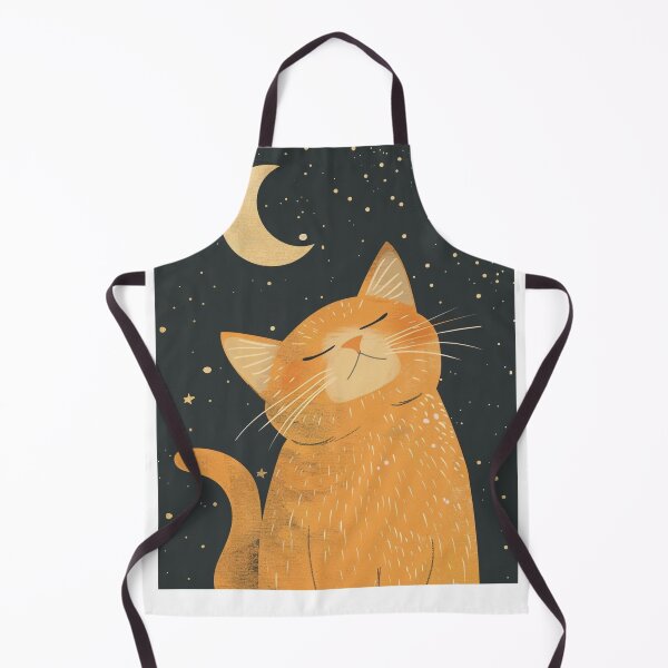 Item preview, cat and the moon designed and sold by randynash.