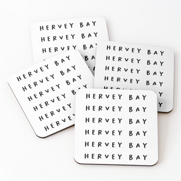 Item preview, Hervey Bay | Typography Design | Minimalist Aesthetic designed and sold by RM-Journey.