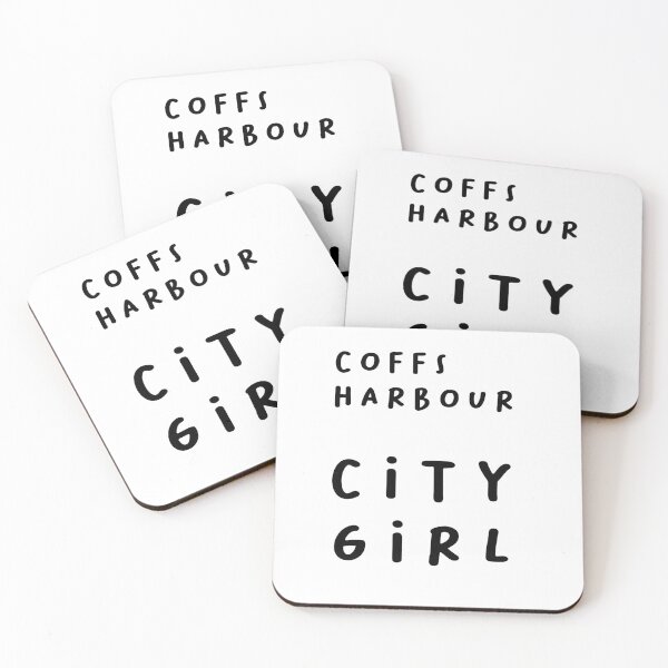 Item preview, Coffs Harbour CITY GIRL | Typography Design | Minimalist Aesthetic designed and sold by RM-Journey.