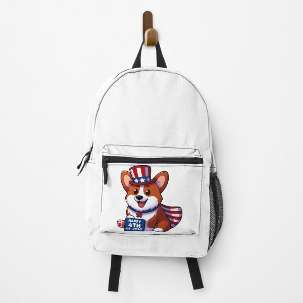 Item preview, Patriotic Corgi Celebrating 4th of July designed and sold by EpicPaws.