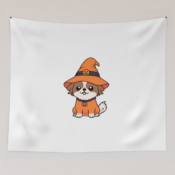 Item preview, Corgi Witch Sticker designed and sold by Winterwell.