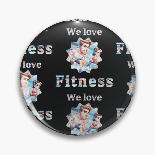 Item preview, we love fitness designed and sold by HerbertFlenner.