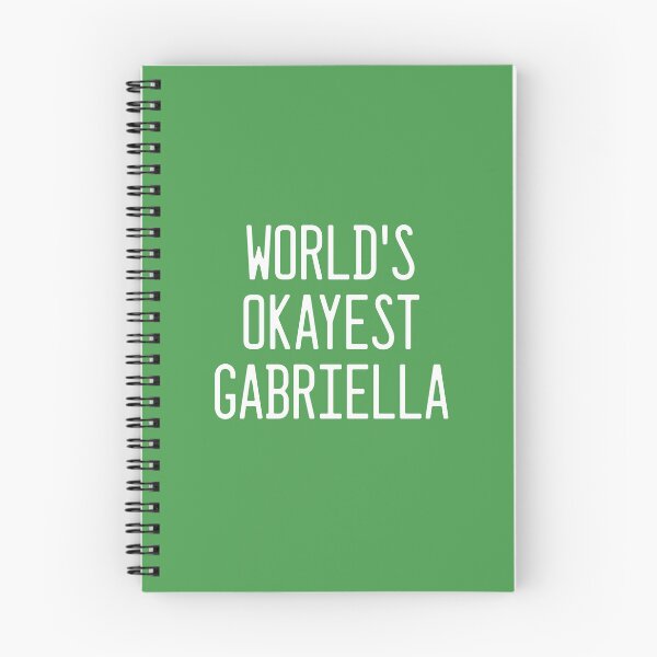 Item preview, World's Okayest Gabriella designed and sold by TimespunThreads.
