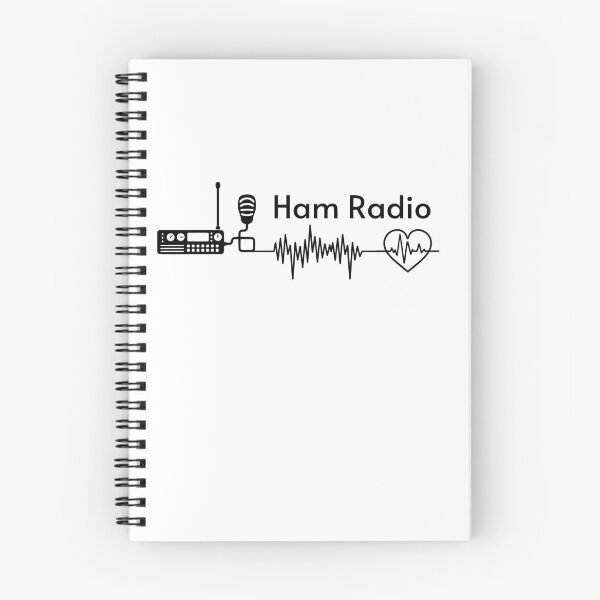 Item preview, Ham Radio Heartbeat Black Version Operator Ham Radio Amateur Radio Cool Gifts For Amateur Radio Lovers Radio Operators Amateur Radio Enthusiast designed and sold by Waves-of-Art.