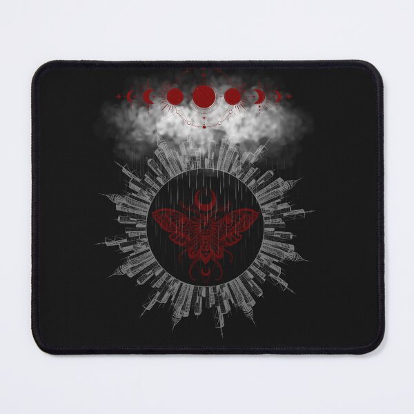 Item preview, Abstract City Red Moon Spirytual Mistery designed and sold by Jaruna.