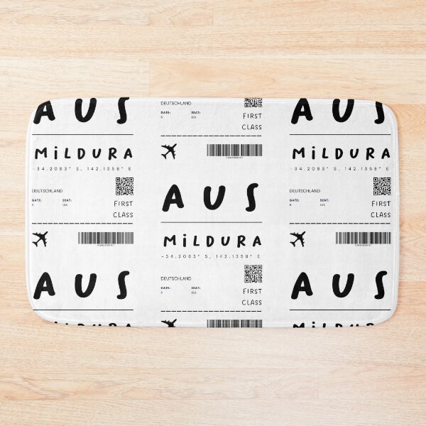 Item preview, Mildura | Plane Ticket Design | Traveling | Tourists designed and sold by RM-Journey.