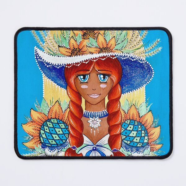 Item preview, Summer Lady designed and sold by RainbowColorsArt.