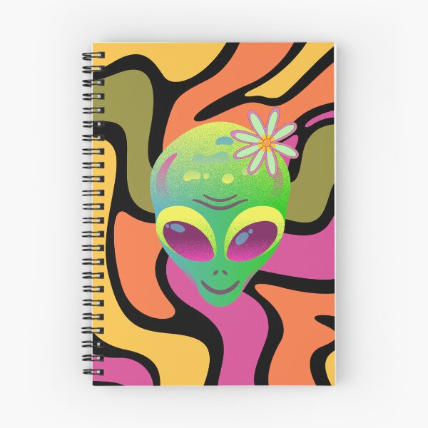 Item preview, Psychedelic alien with the flower designed and sold by martin max.