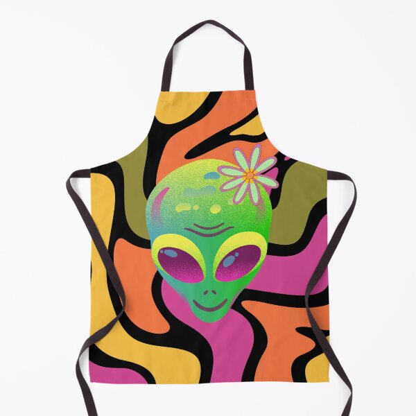 Item preview, Psychedelic alien with the flower designed and sold by martin max.