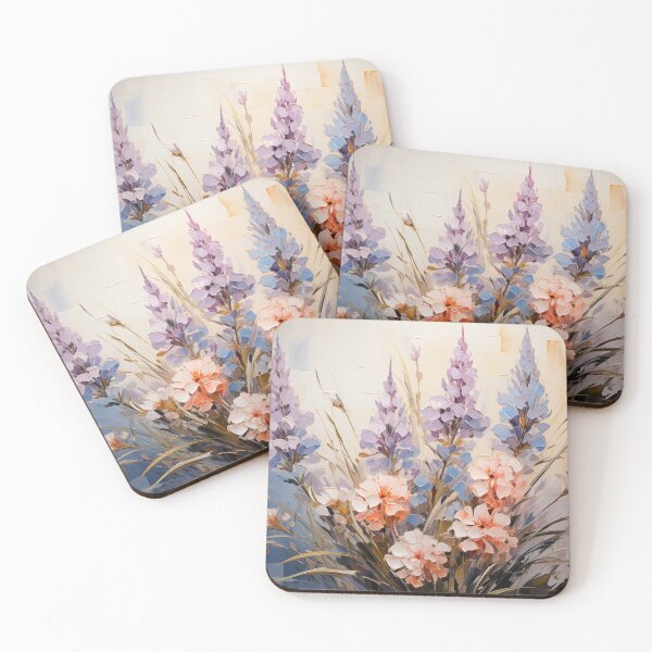 Item preview, Catmint - Impasto Floral designed and sold by KootenayDesigns.