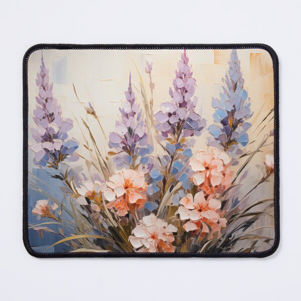 Item preview, Catmint - Impasto Floral designed and sold by KootenayDesigns.