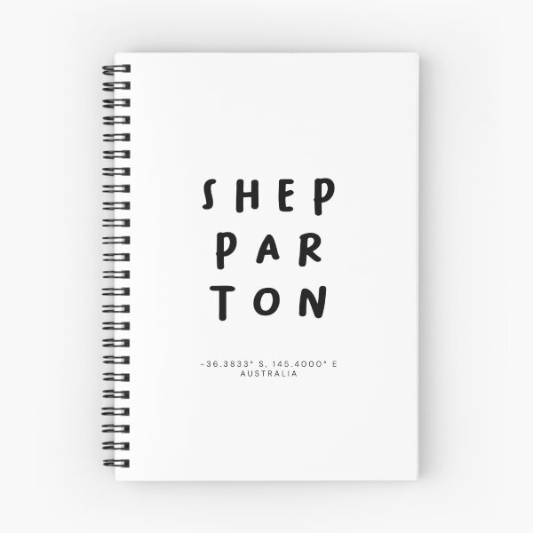 Item preview, Shepparton | Typography Design | Design Map Coordinates designed and sold by RM-Journey.