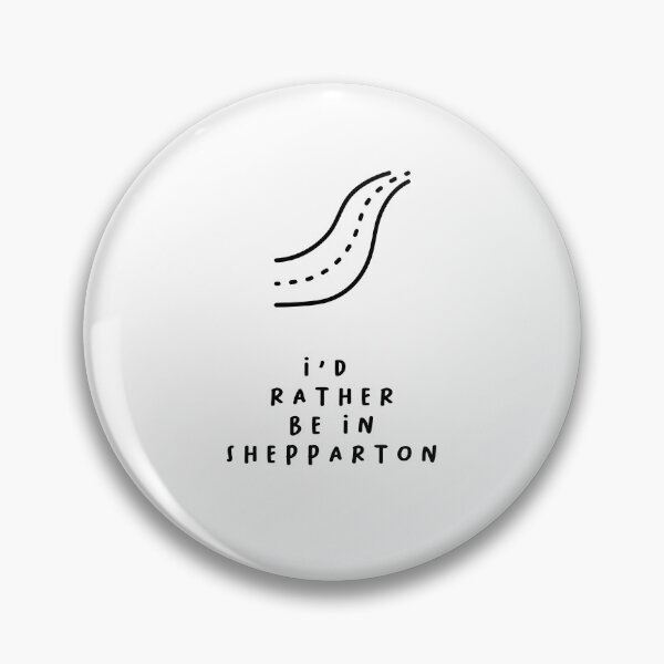 Item preview, I'd Rather be in Shepparton | Typography Design | Minimalist Aesthetic designed and sold by RM-Journey.