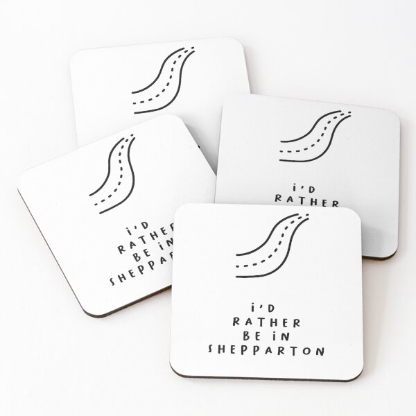 Item preview, I'd Rather be in Shepparton | Typography Design | Minimalist Aesthetic designed and sold by RM-Journey.