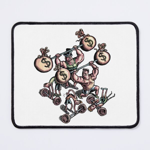 Item preview, Weightlifters with Money Bags and Pennies designed and sold by LisaHaney.