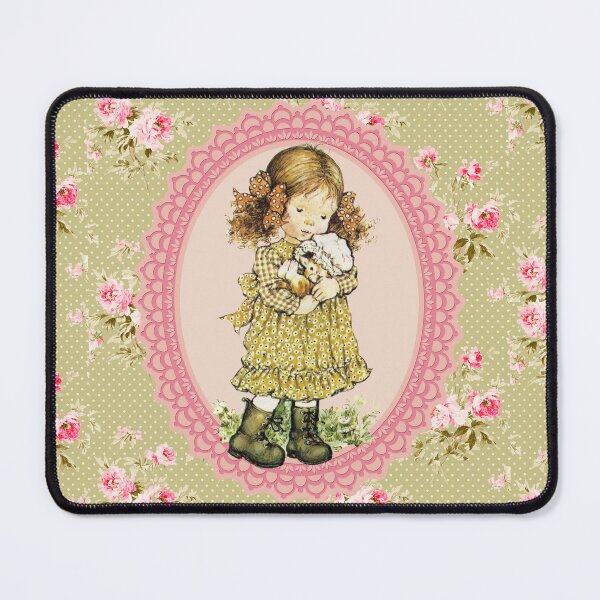 Item preview, Girl Sarah Kay with kitten D1 designed and sold by DecoVintage.