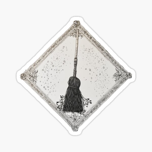 Item preview, Witch's Broom designed and sold by wyntera.