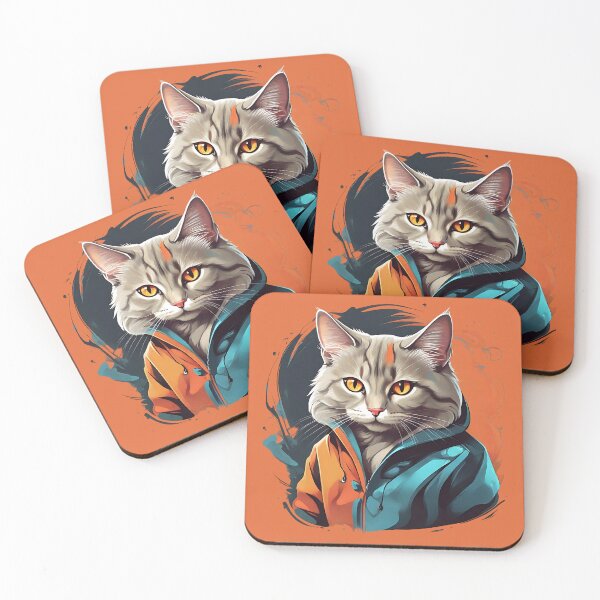 Item preview, Feline Charm in Color designed and sold by Indoni.