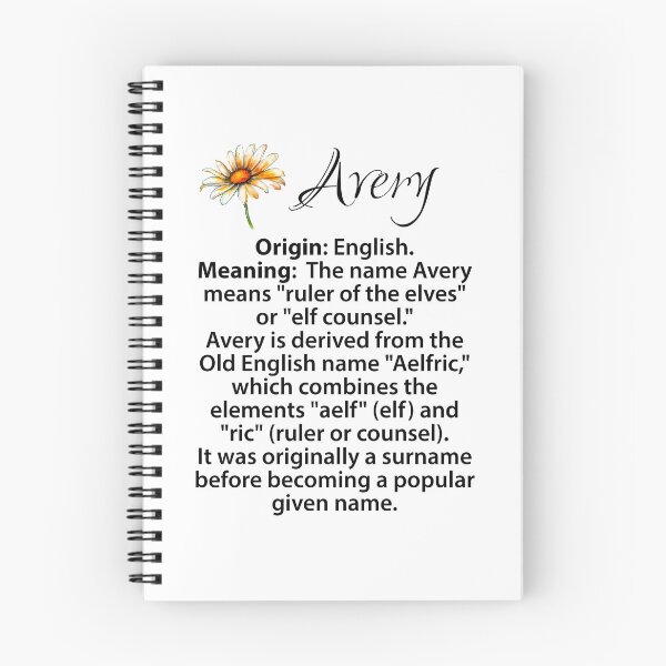 Item preview, Name meaning Avery designed and sold by OCNau.
