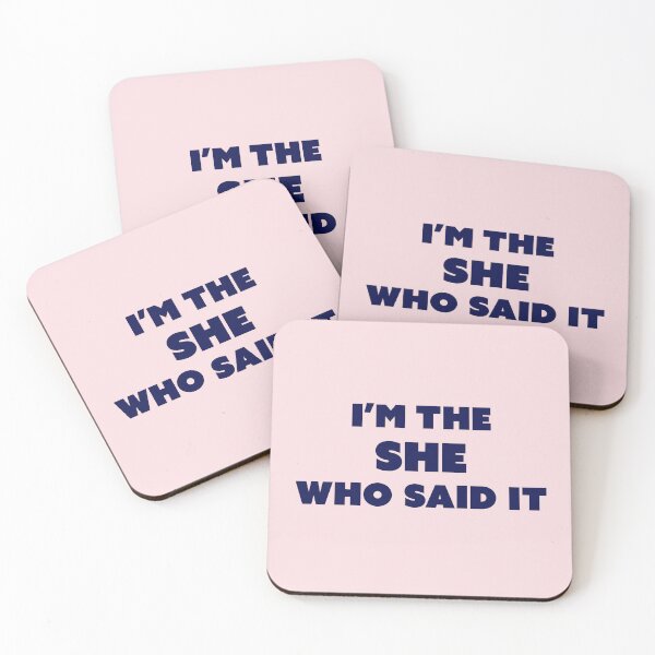 Item preview, I'm The She who Said It designed and sold by OddPopnyc.