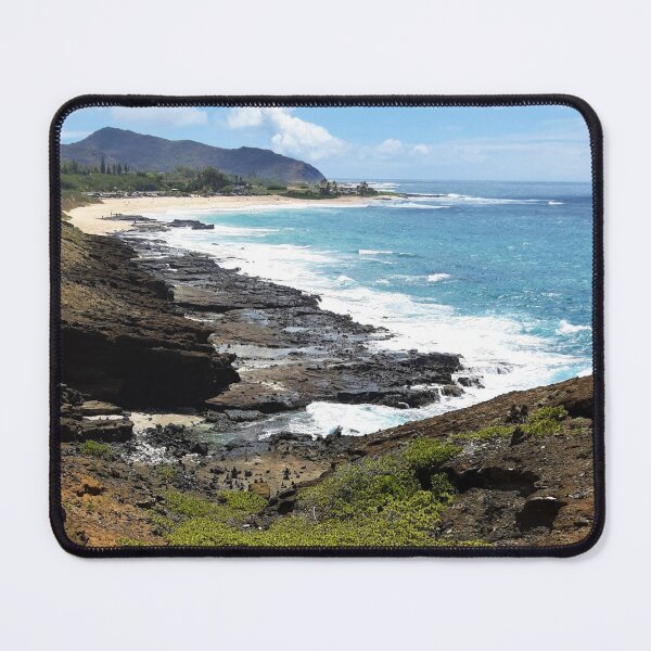 Item preview, Sandy Beach on the Island of Oahu, Hawaii designed and sold by BeWitchingMom.