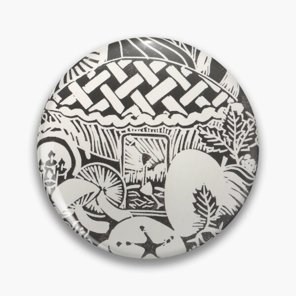 Item preview, Mabon Autumn Equinox Linocut designed and sold by kricketsdesigns.