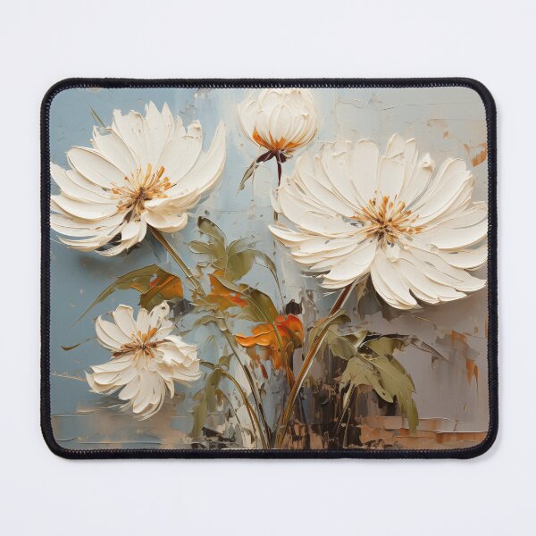 Item preview, Chrysanthemum - Impasto Floral designed and sold by KootenayDesigns.