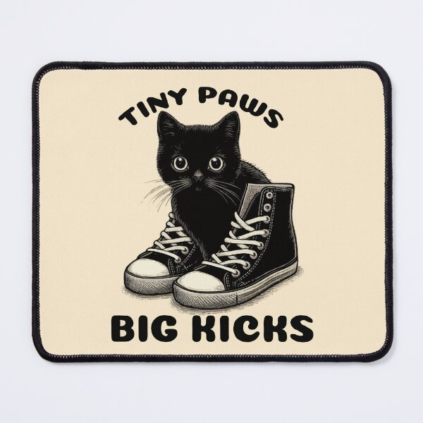 Item preview, Tiny Paws Big Kicks designed and sold by RkskArt.