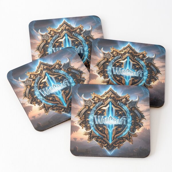 Item preview, 7627 Shield with light blue tones from the game World of warcraft - WoW-  designed and sold by Magic3D.