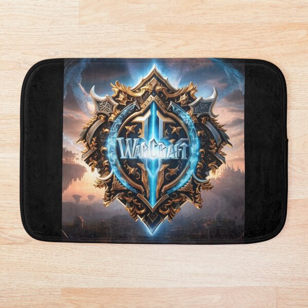 Aperçu de l'œuvre 7627 Bouclier aux tons bleu clair du jeu World of Warcraft - WoW-  créée et vendue par Magic3D.