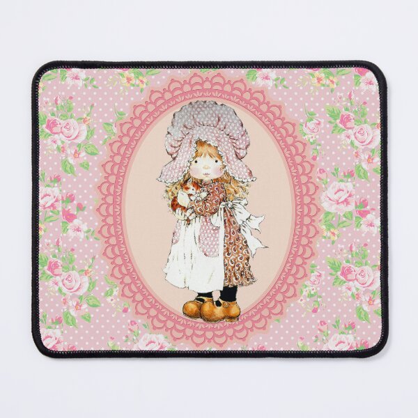 Item preview, Girl Sarah Kay with kitten D3 designed and sold by DecoVintage.