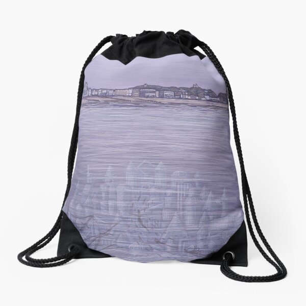 Undersea Drawstring Bag