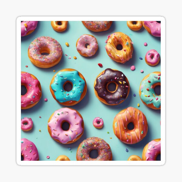 Item preview, Everyone loves donuts! designed and sold by TrendyGenZArt.