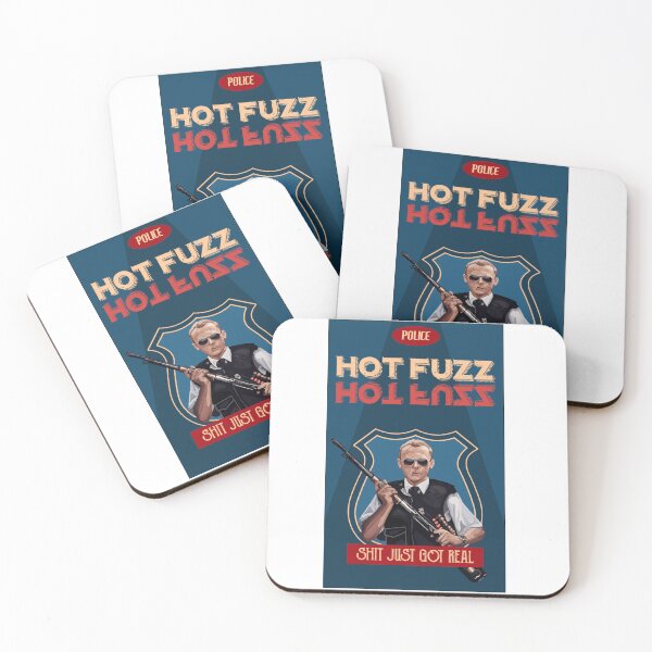 Item preview, Alternative Hot Fuzz retro design designed and sold by Skeletal-Panda.