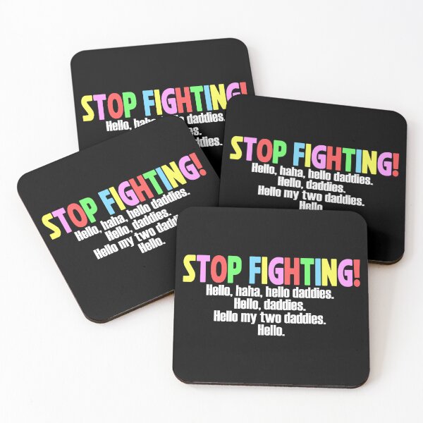 Item preview, Stop Fighting! designed and sold by Crossroads-Art.