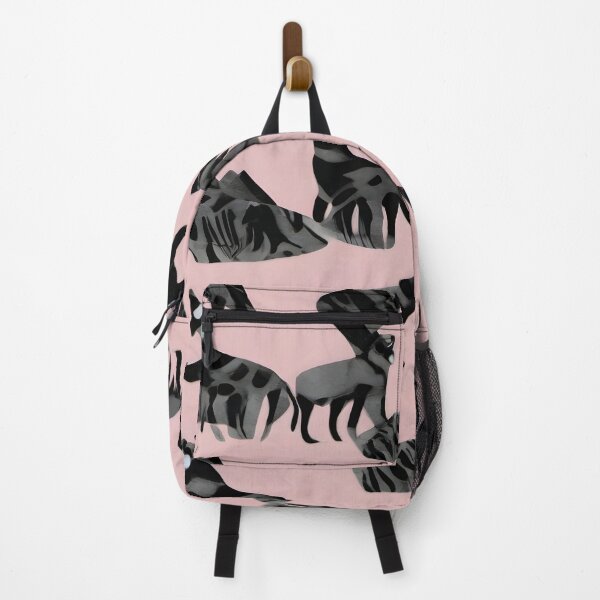 Item preview, Elegant Safari: Contemporary Animal Pattern in Soft Pink and Black designed and sold by FreedomToDesign.