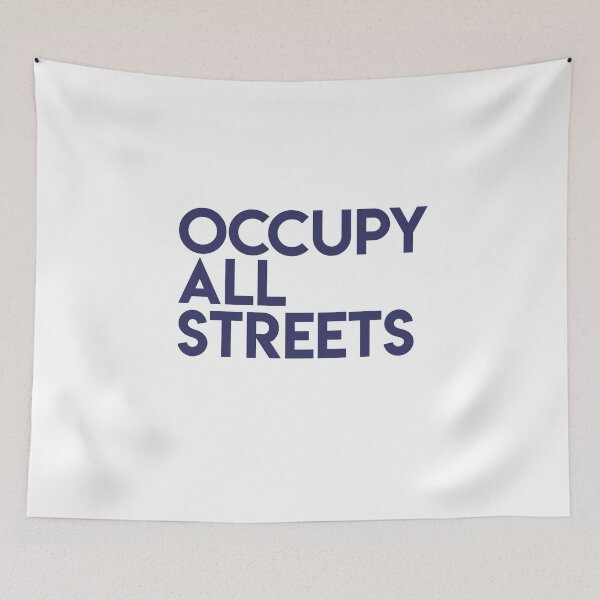 Item preview, Occupy All Streets - Navy Blue Collection designed and sold by ShineEyePirate.