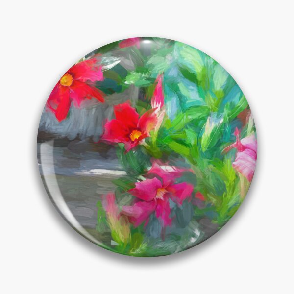 Item preview, Red Mandevilla Flower Vine X132 designed and sold by RichFrancoCars.