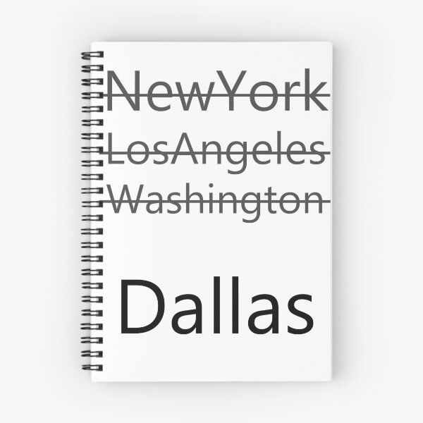 Item preview, American cities Dallas design designed and sold by GetItGiftIt.