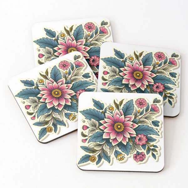 Item preview, Blooming Flowers Floral Illustration designed and sold by ArtKae.